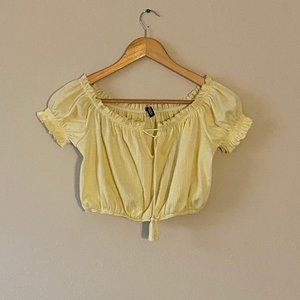 H&M Yellow Top